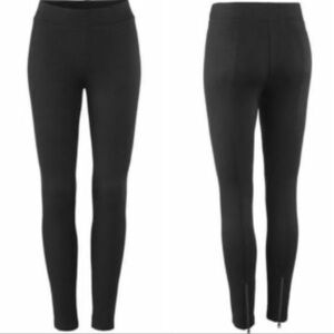 CABI Ponte Ankle Zip Leggings in Black